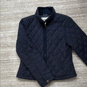 Girls Gap Navy Quilted Jacket XXL